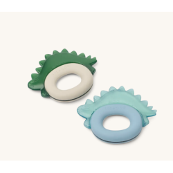 Anneau de dentition rafraîchissant Rita dino mix bleu vert